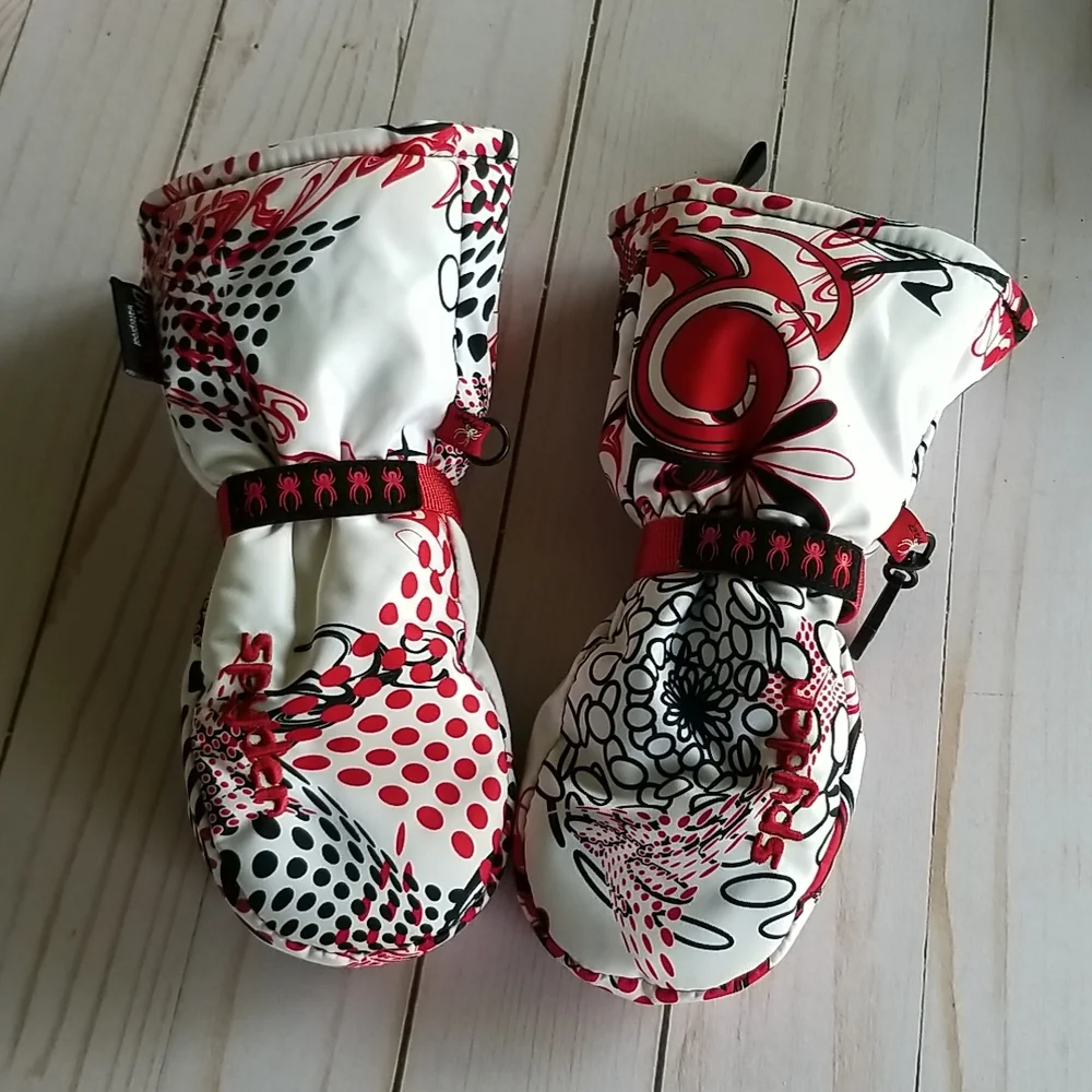 Spyder snow gloves youth size med‎